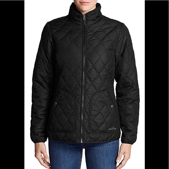 Eddie Bauer Quilted FIeld Jacket - Picture 1 of 8